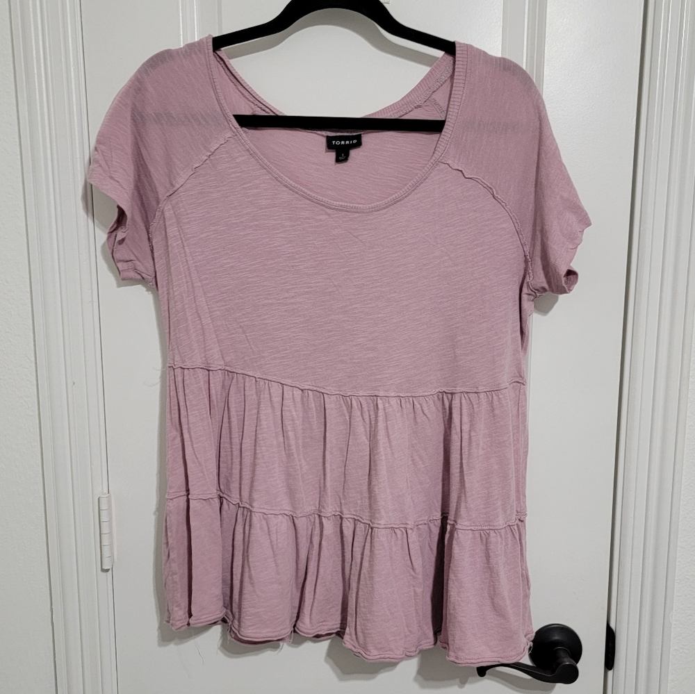 Torrid Ruffle Top